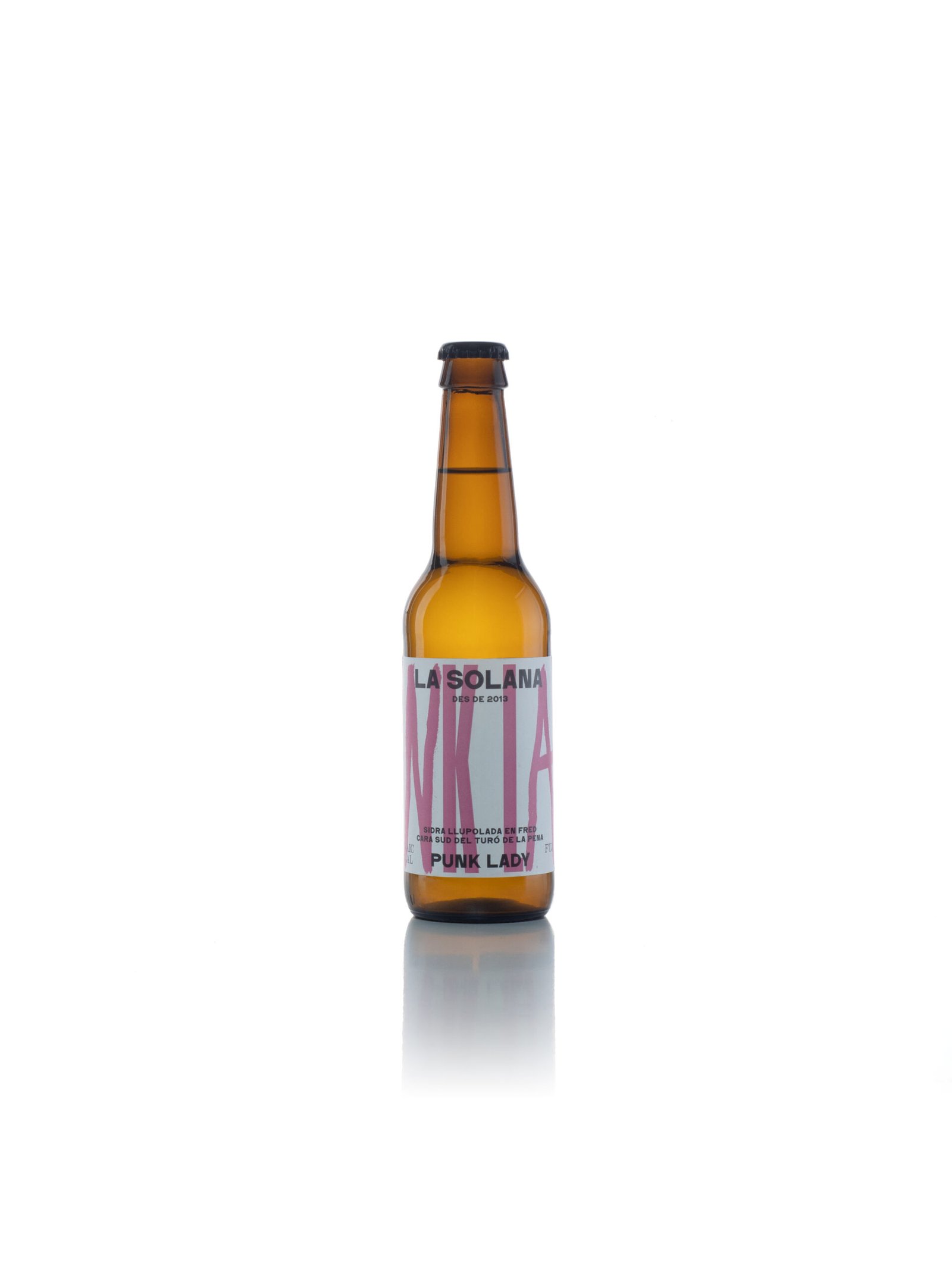 Botella de sidra Punk Lady