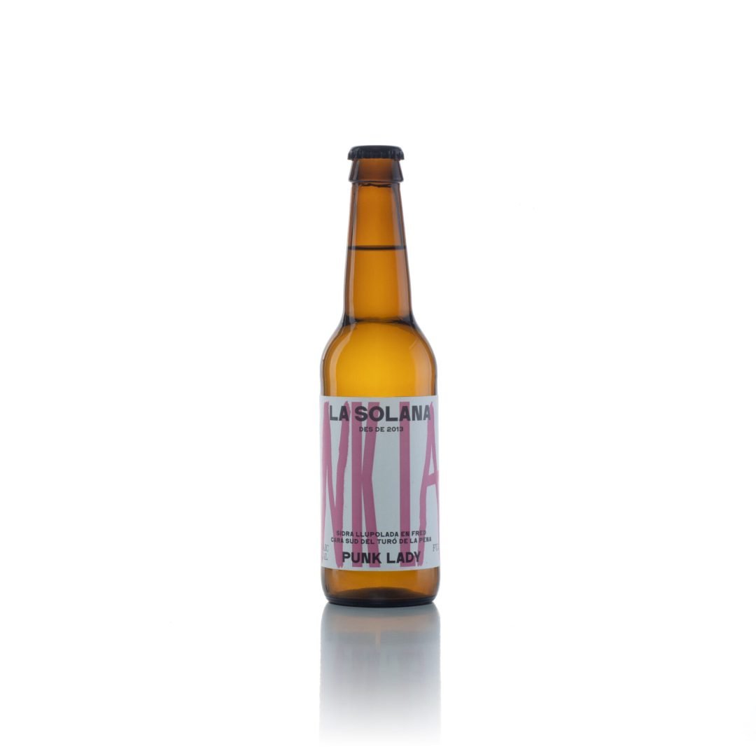 Botella de sidra Punk Lady